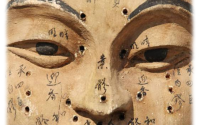 CONEXIONES ENTRE LOS MERIDIANOS PRINCIPALES (jīng mai yáng 經脈陽) UBICADOS EN LA CABEZA